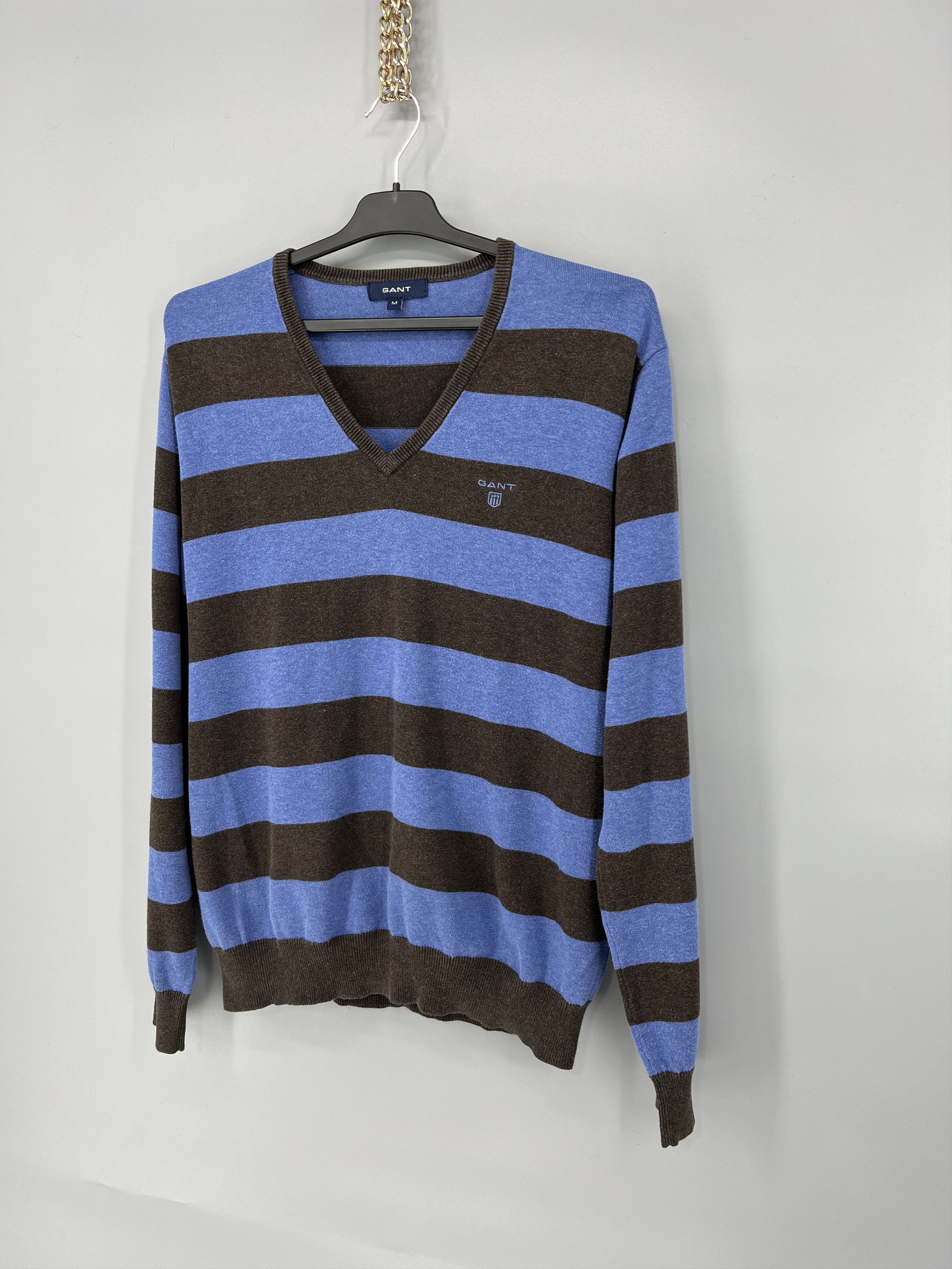 Gant × Vintage Gant Vintage Extra Fine Lambswool V Neck Sweater Size L Size US M / EU 48-50 / 2 - 3 Thumbnail