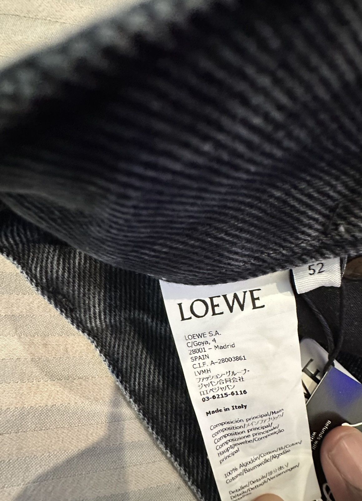 Loewe Loewe logo jeans Size US 34 / EU 50 - 2 Thumbnail