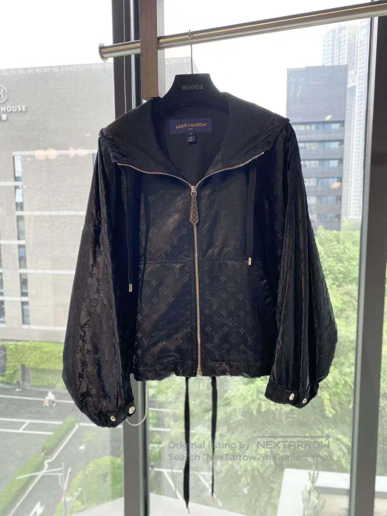 Louis Vuitton Louis Vuitton Black all over print jacket| Size XXS / US 00 / IT 34 - 2 Thumbnail