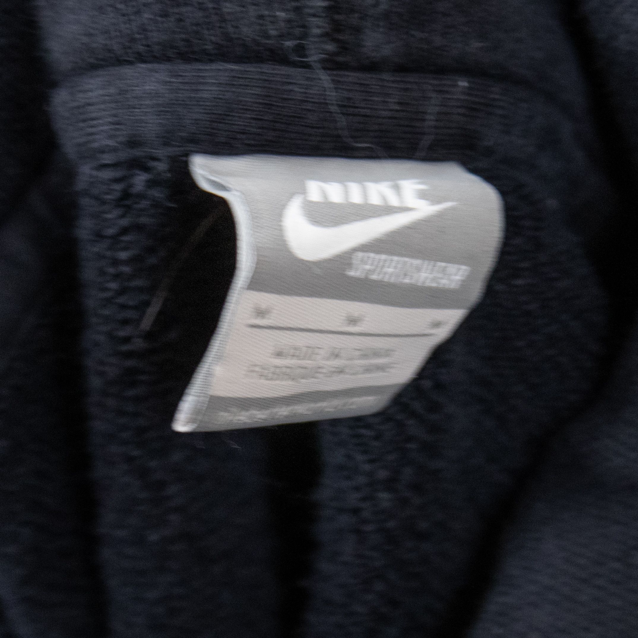 Nike Y2K 2000's 00's Nike Grey Tag Black Big Logo Zip Up Hoodie Size US M / EU 48-50 / 2 - 6 Thumbnail