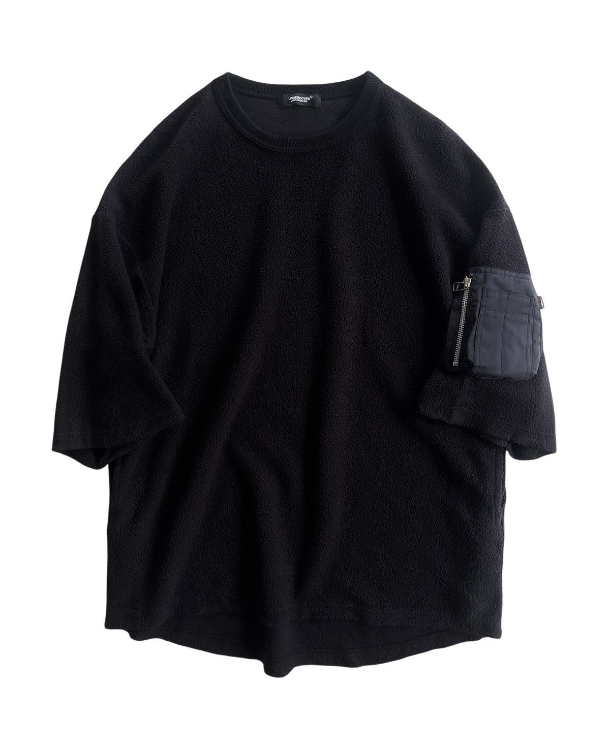 Undercover Jun Takahashi Oversized Black Fleece Polartec Shirt Size US M / EU 48-50 / 2 - 1 Thumbnail