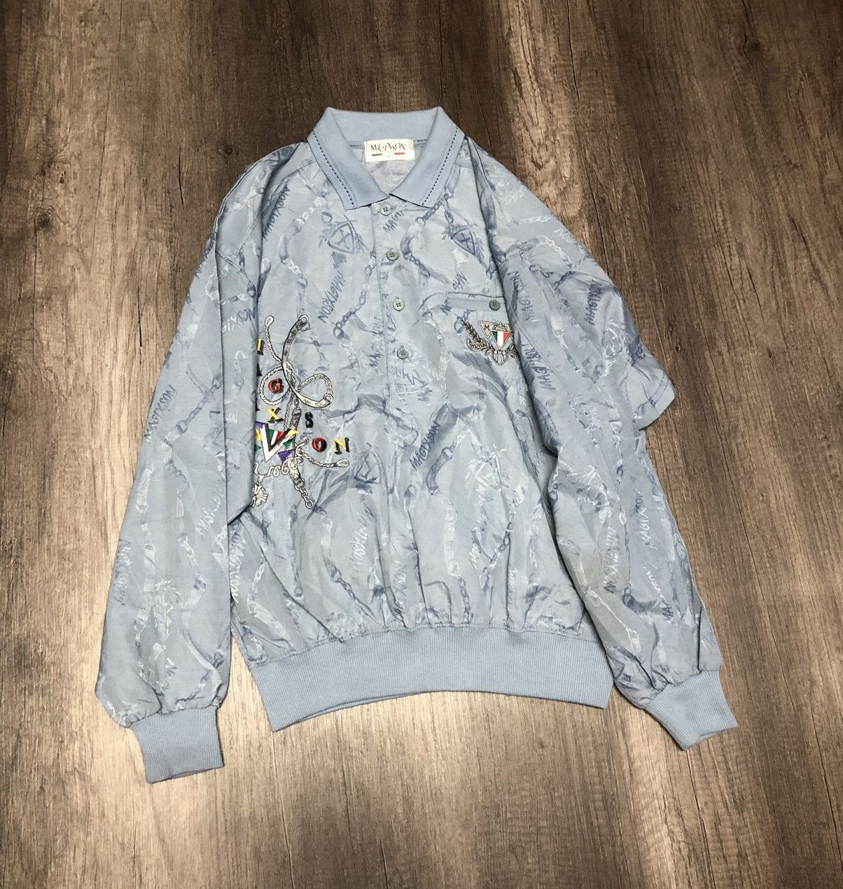 Vintage Vintage Magixson Monogram Sweatshirt Size US M / EU 48-50 / 2 - 3 Thumbnail