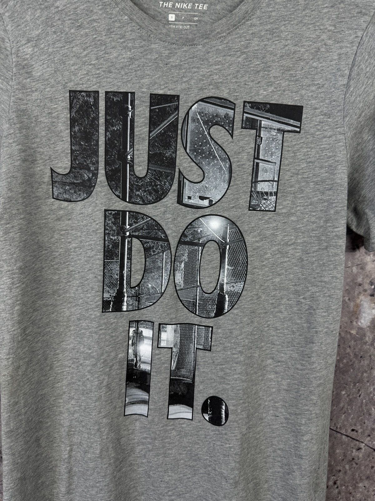 Nike Men’s Nike Just Do It T-Shirt Grey Streetwear Size Small Size US S / EU 44-46 / 1 - 5 Thumbnail