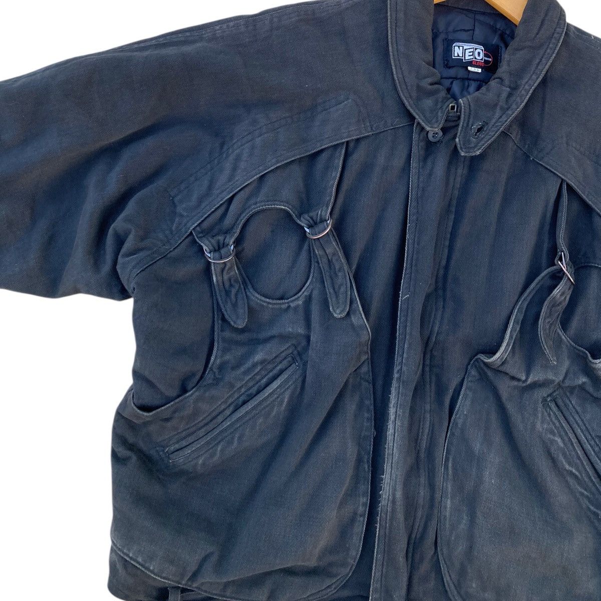 Japanese Brand Neo Blood Tokyo Utility Bondage Bomber Jacket Size US L / EU 52-54 / 3 - 4 Thumbnail