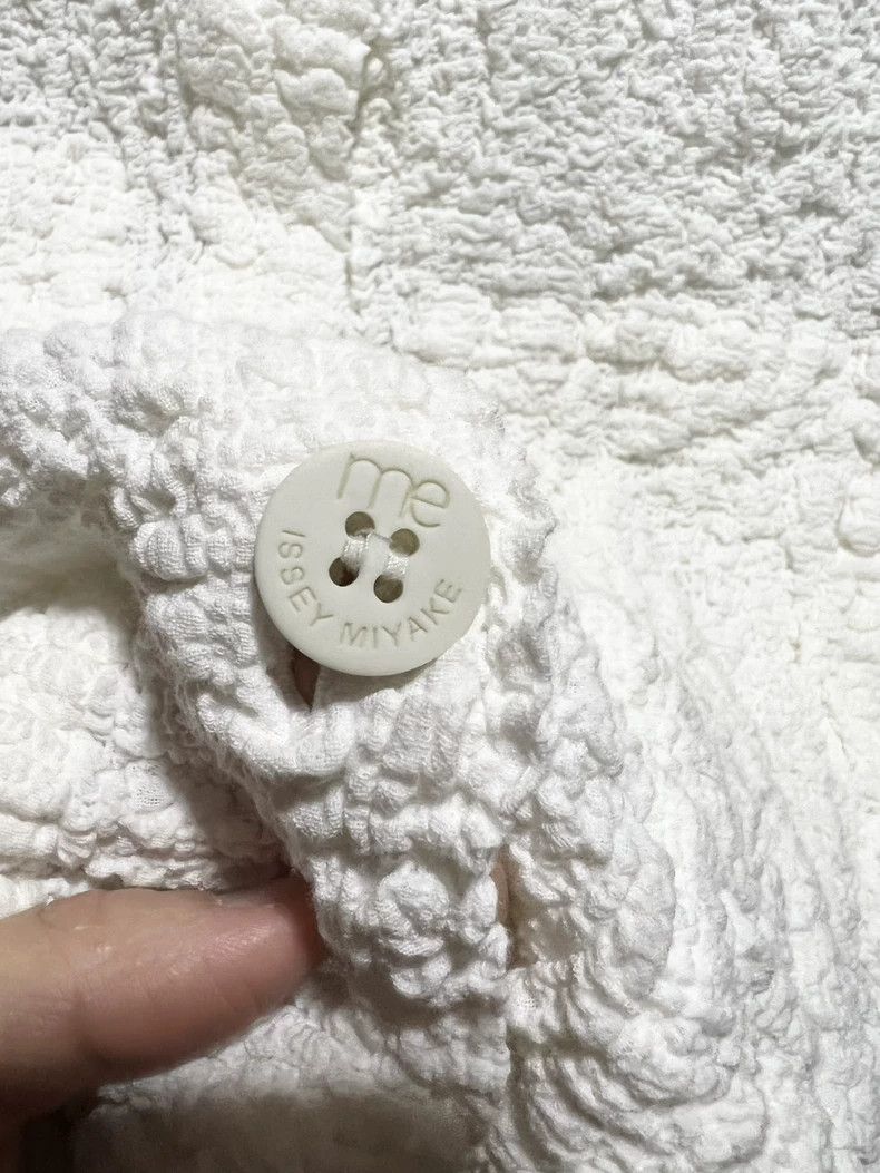Issey Miyake issey miyake size:one size Long sleeves of white cauliflow Size XXS / US 00 / IT 34 - 6 Thumbnail