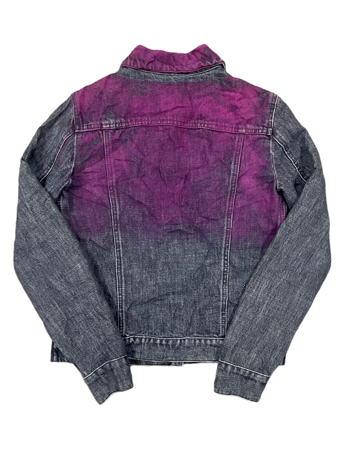 Fendi Fendi Electric Splattered Rare Denim Jacket Size S / US 4 / IT 40 - 19 Thumbnail