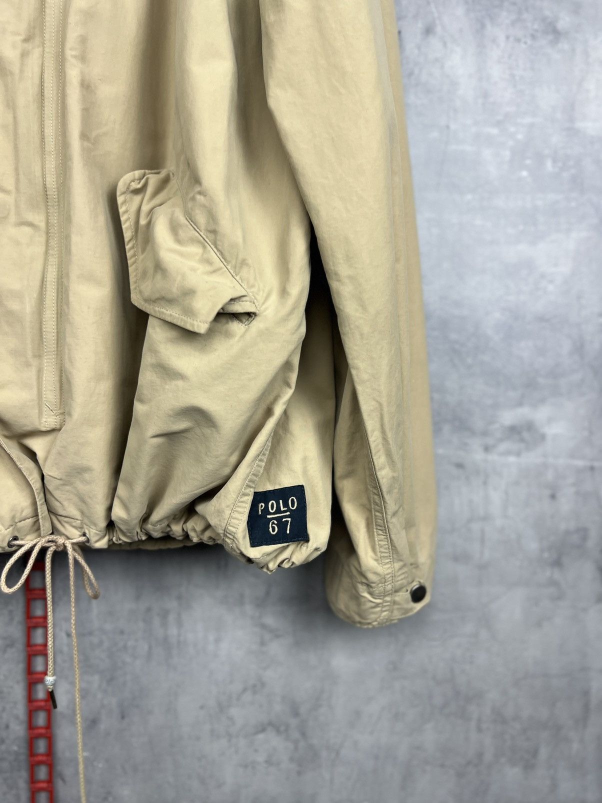 Polo Ralph Lauren Vintage Ralph Lauren Jacket Field Military Hooded Jacket Size US L / EU 52-54 / 3 - 10 Thumbnail