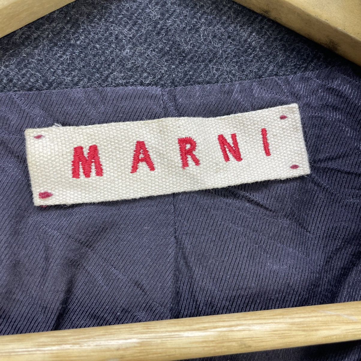 Marni 💥Marni Cropped Button Less Drape Jacket Size 40 Size M / US 6-8 / IT 42-44 - 3 Thumbnail
