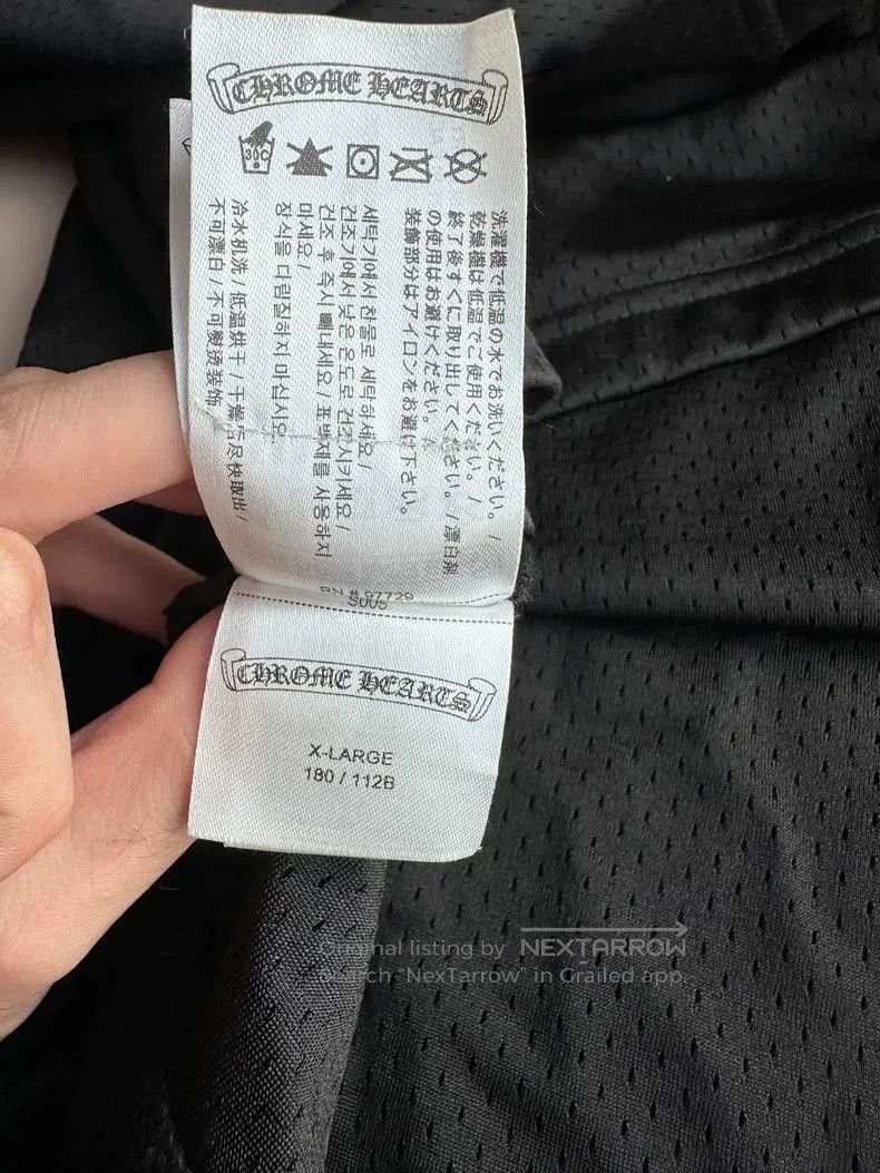 Chrome Hearts Chrome Hearts Black Long Sleeve Hockey Jersey- Size US XL / EU 56 / 4 - 4 Thumbnail