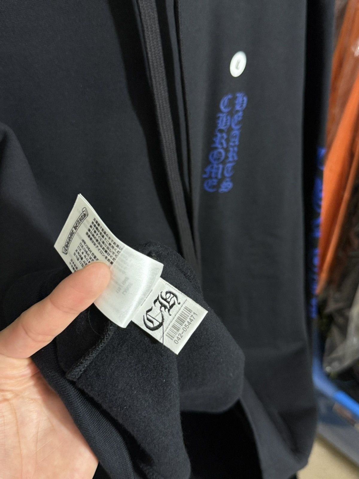 Chrome Hearts CHROME HEARTS VERTICAL LOGO DODGER BLUE PRINT SIZE LARGE Size US L / EU 52-54 / 3 - 6 Thumbnail
