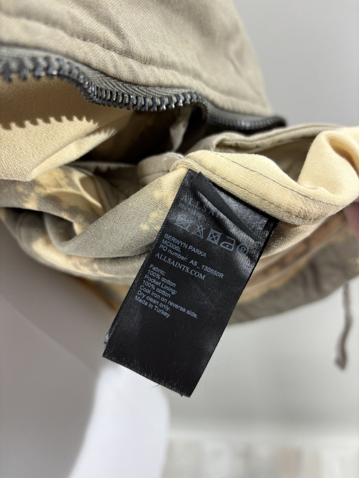 Allsaints Mens parka jacket custom AllSaints Size XS Color Multicolor Size US XS / EU 42 / 0 - 13 Thumbnail