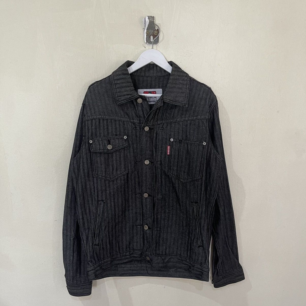 Ben Davis Vintage Ben Davis Herringbone Jacket Size US L / EU 52-54 / 3 - 1 Thumbnail