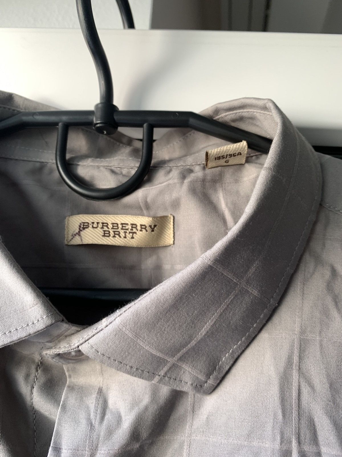 Burberry 🔥BURBERRY BRIT SHIRT BUTTON UP Size US XXL / EU 58 / 5 - 8 Thumbnail