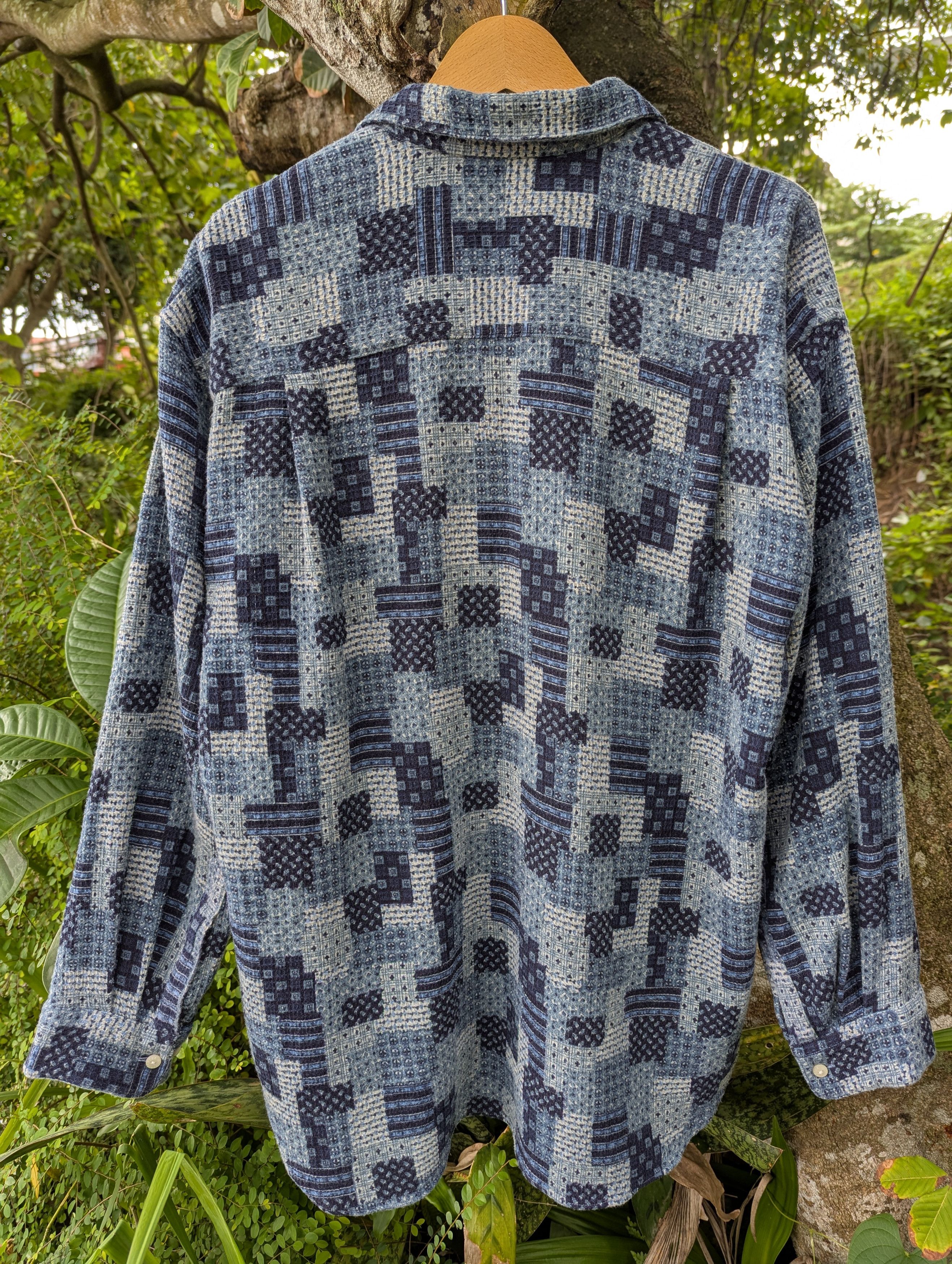 Kapital Patchwork Boro Flannel Kapital Style Western Shirt Size US L / EU 52-54 / 3 - 6 Thumbnail