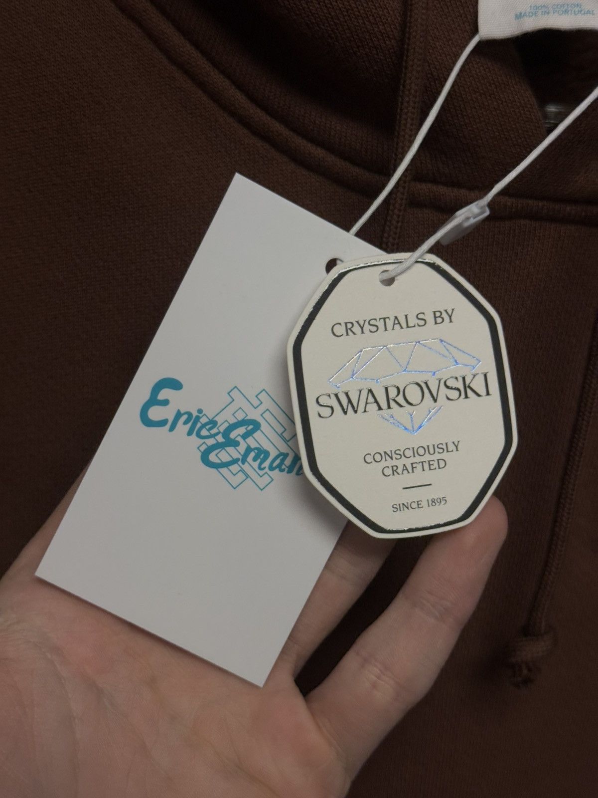 Eric Emanuel × Swarovski Eric Emanuel x Swarovski Crystals Size S Brown (NEW) Size US S / EU 44-46 / 1 - 12 Thumbnail