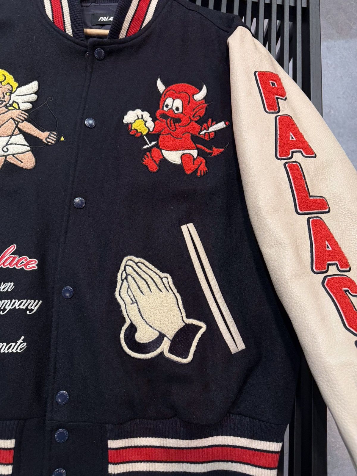 Palace Size M - Palace Fallen Angels Varsity Jacket Size US M / EU 48-50 / 2 - 6 Thumbnail