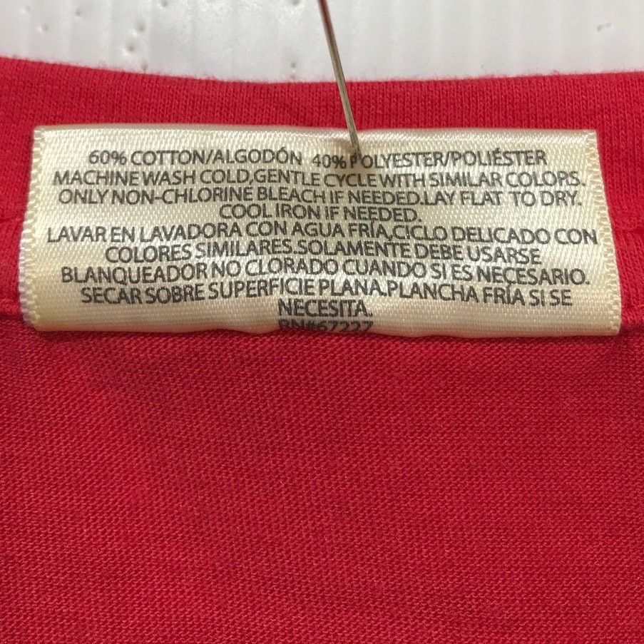 Other Bobbie Brooks Red Floral LOVE Graphic T-shirt L Size L / US 10 / IT 46 - 5 Thumbnail