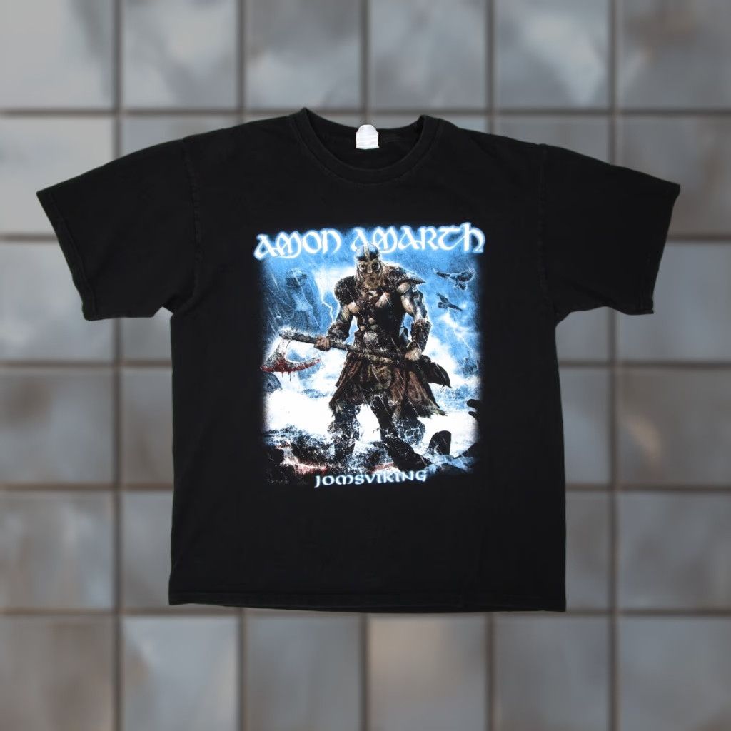 Doublet Aman Amarth Shirt Mens Large Black Jomsviking Yazbek Double Sided Short Sleeve Size US L / EU 52-54 / 3 - 1 Thumbnail