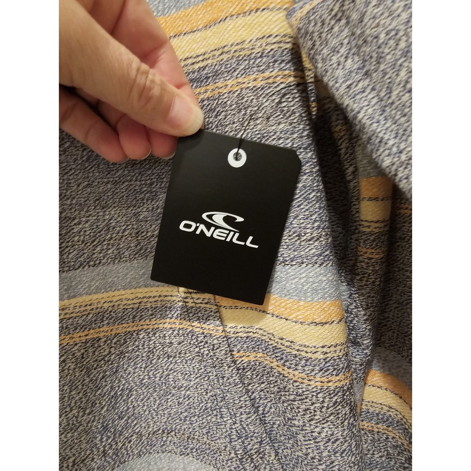 O'Neill O'Neill Pullover Knit Hoodie Striped Multicolor Mens Sz S Size US S / EU 44-46 / 1 - 2 Thumbnail