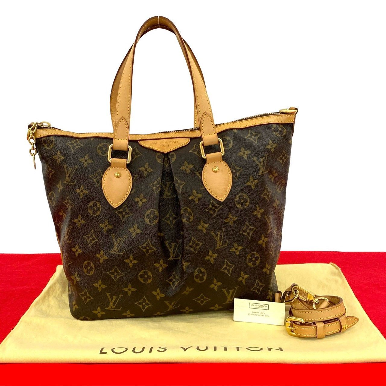 Louis Vuitton Louis Vuitton Louis Vuitton Palermo PM Monogram 2way Bag Canvas Shoulder Bag Size ONE SIZE - 1 Thumbnail