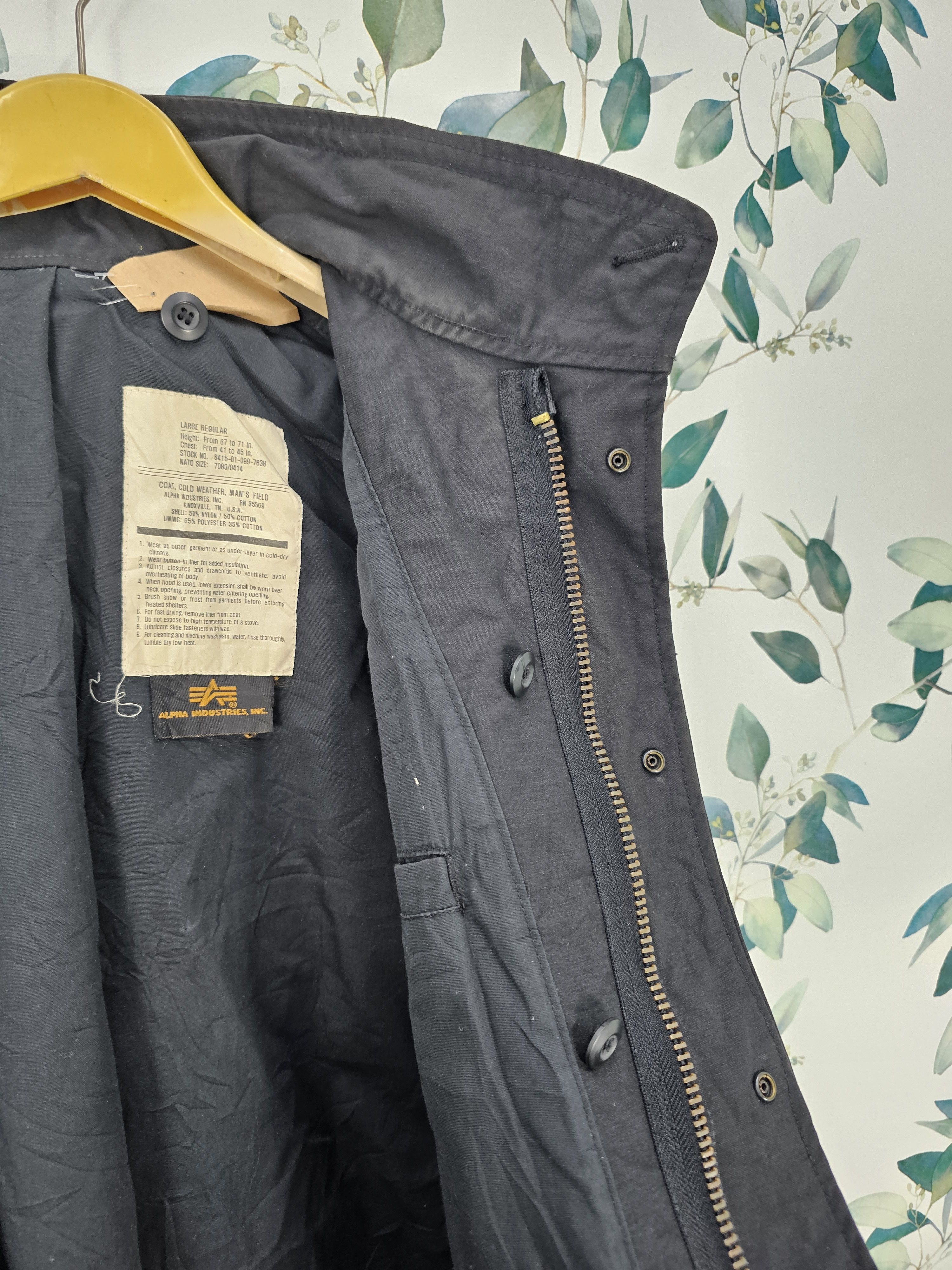 Alpha Industries ALPHA INDUSTRIES Multi Pocket Military Parka Jacket J0109 Size US L / EU 52-54 / 3 - 13 Thumbnail