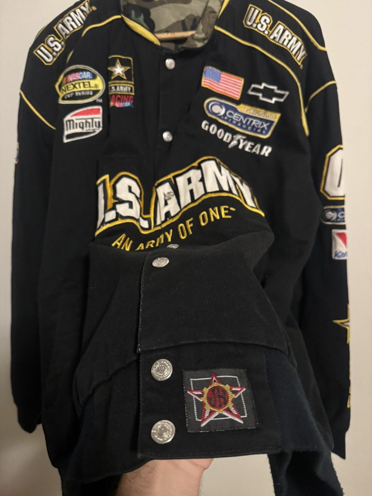 Jeff Hamilton × NASCAR × Vintage Vintage JH nascar jacket