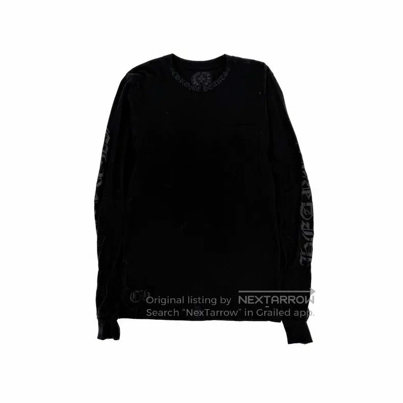 Chrome Hearts CHROME HEARTS Size S Black unicorn arm long sleeve Size US S / EU 44-46 / 1 - 1 Thumbnail