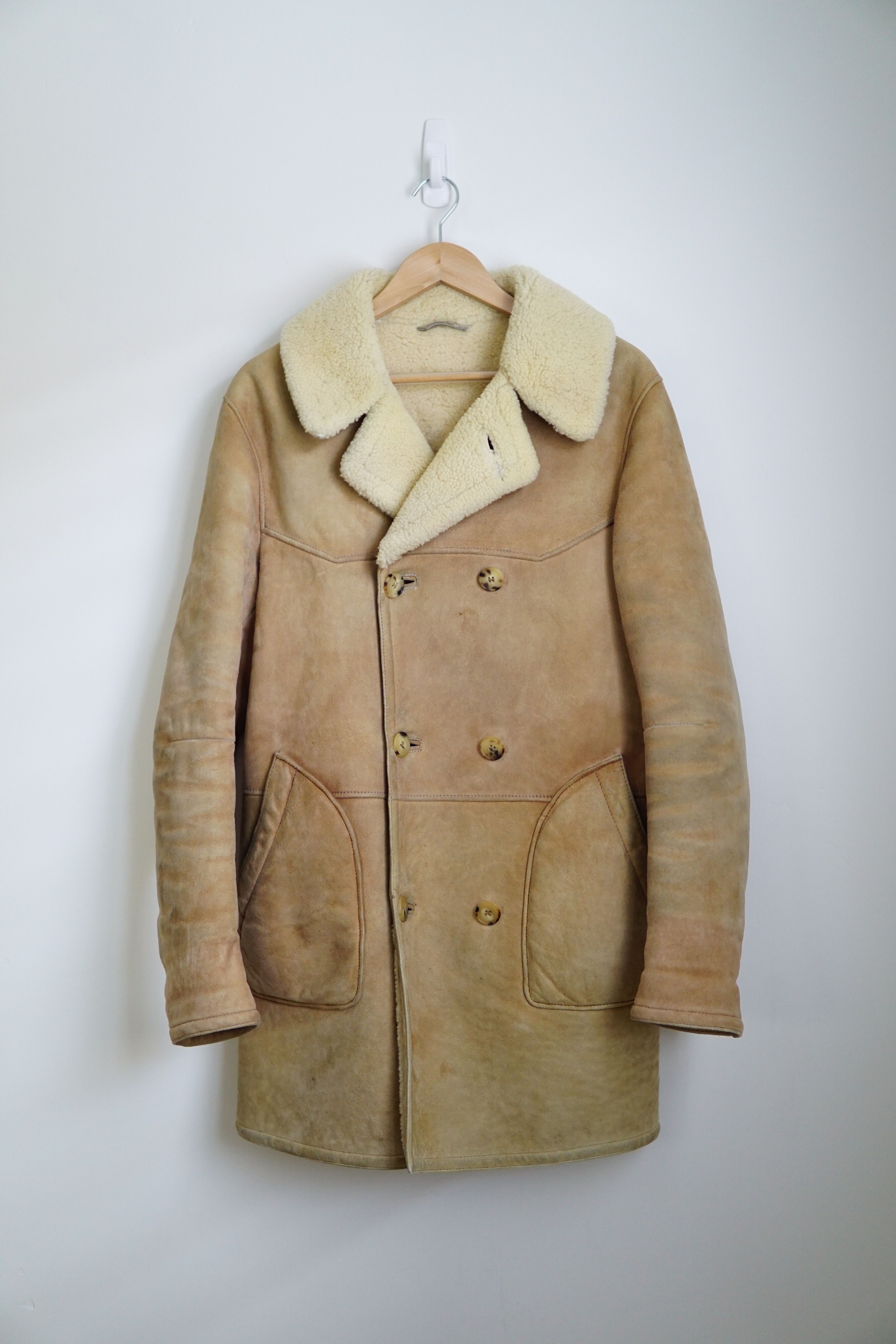 Balmain FW11 Decarnin Shearling Coat Size US S / EU 44-46 / 1 - 2 Thumbnail