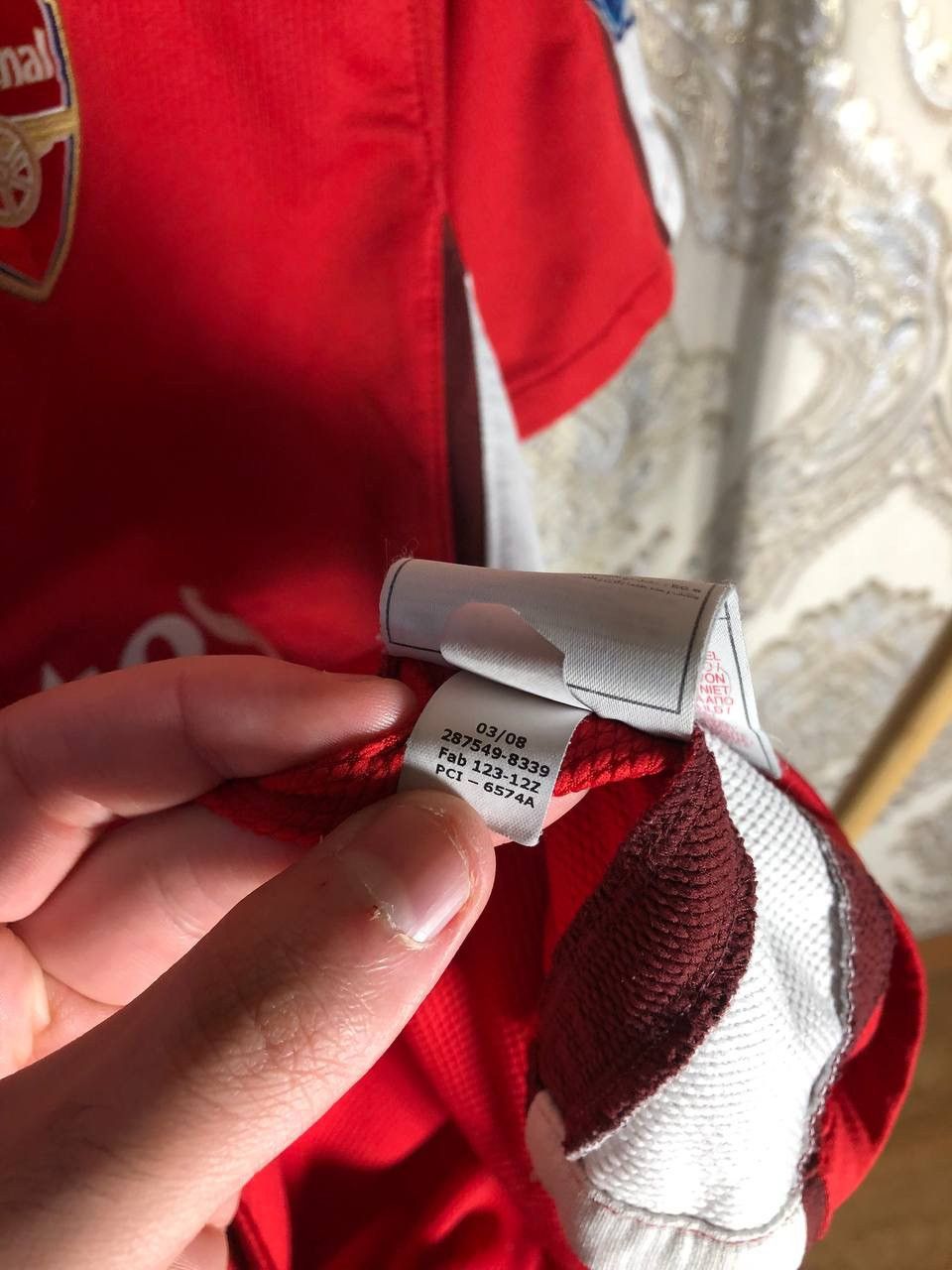 Vintage VERY RARE NIKE FC ARSENAL LONDON ENGLAND SOCCER JERSEY 90s Size US S / EU 44-46 / 1 - 9 Thumbnail