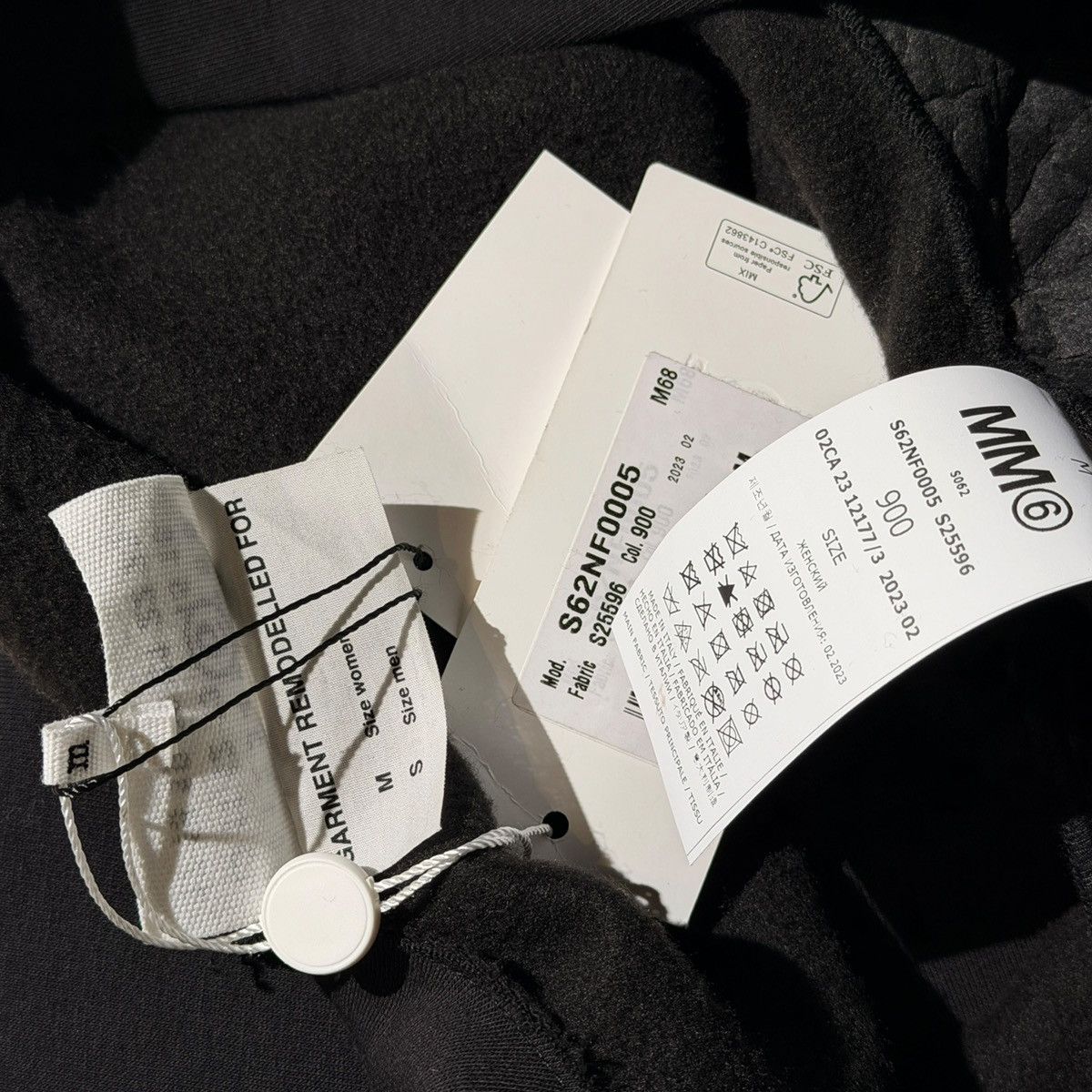 Maison Margiela Oversized V neck top Size US M / EU 48-50 / 2 - 3 Thumbnail