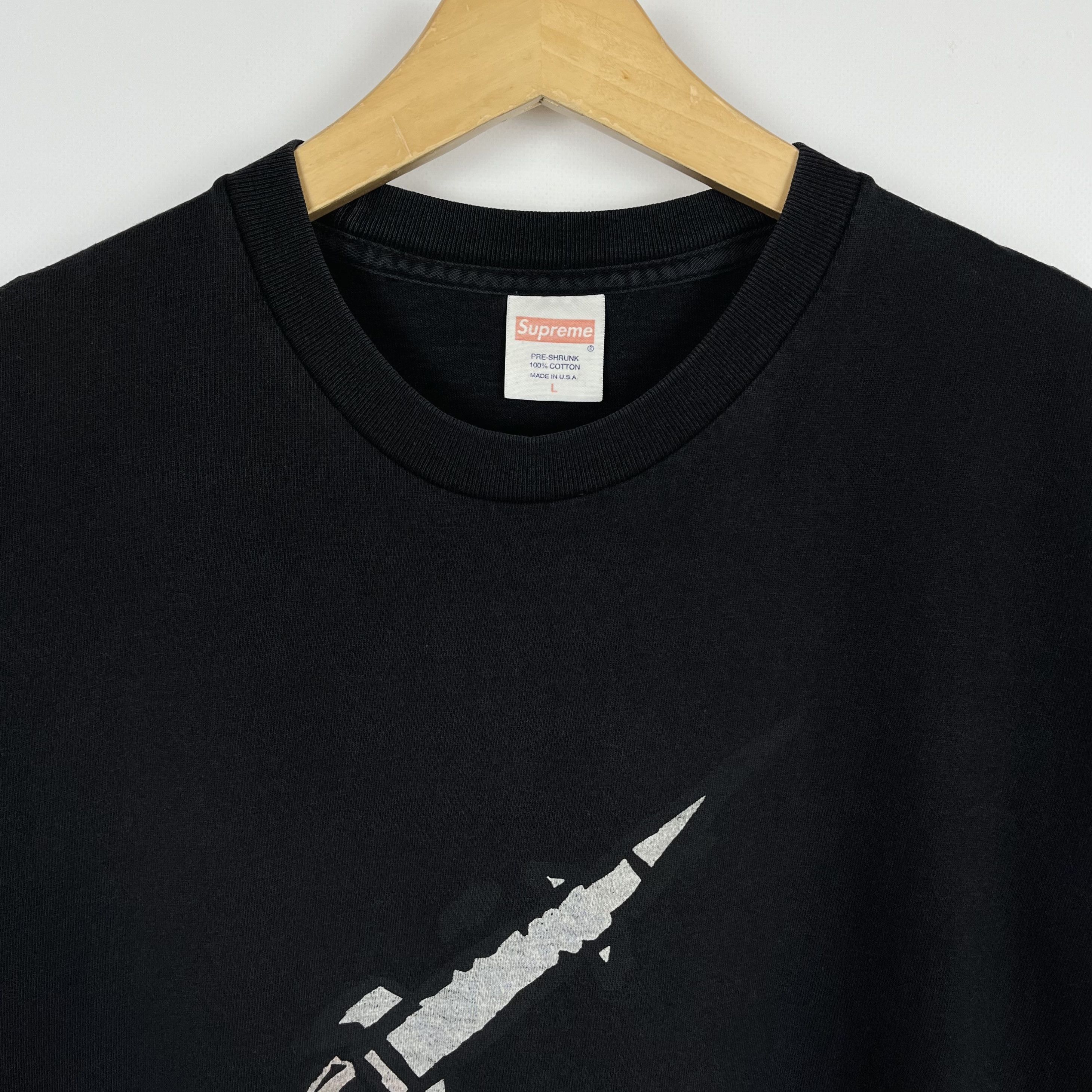 Supreme Supreme Rocket Big Logo T Shirt FW14 Size US L / EU 52-54 / 3 - 6 Thumbnail