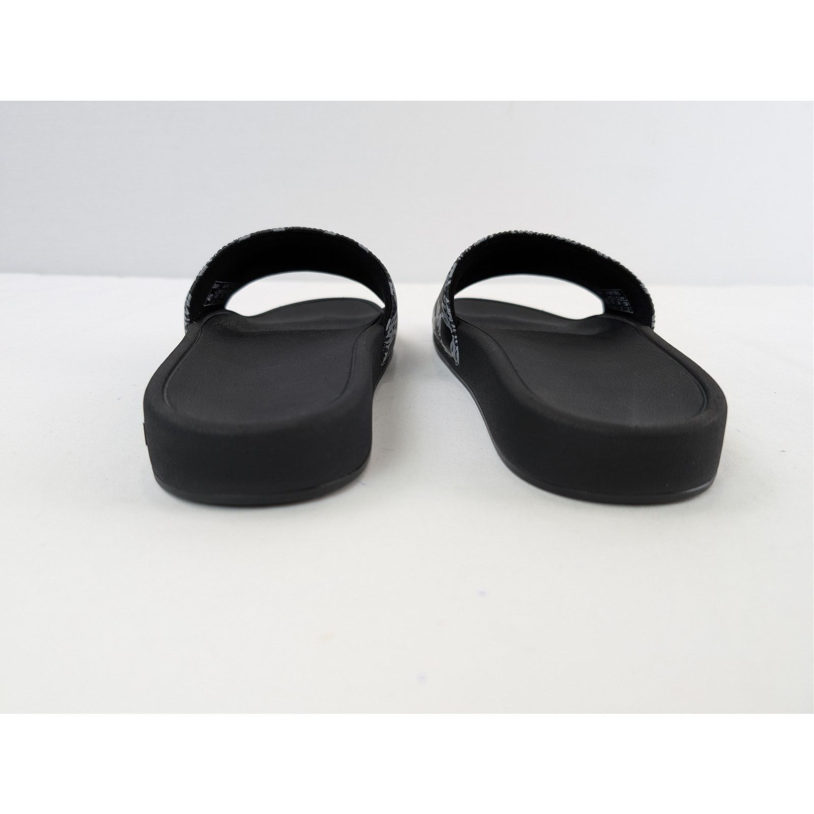 Amiri o1rshd1 MA Quad Canvas Pool Slide Sandals in Black Size US 12 / EU 45 - 13 Thumbnail
