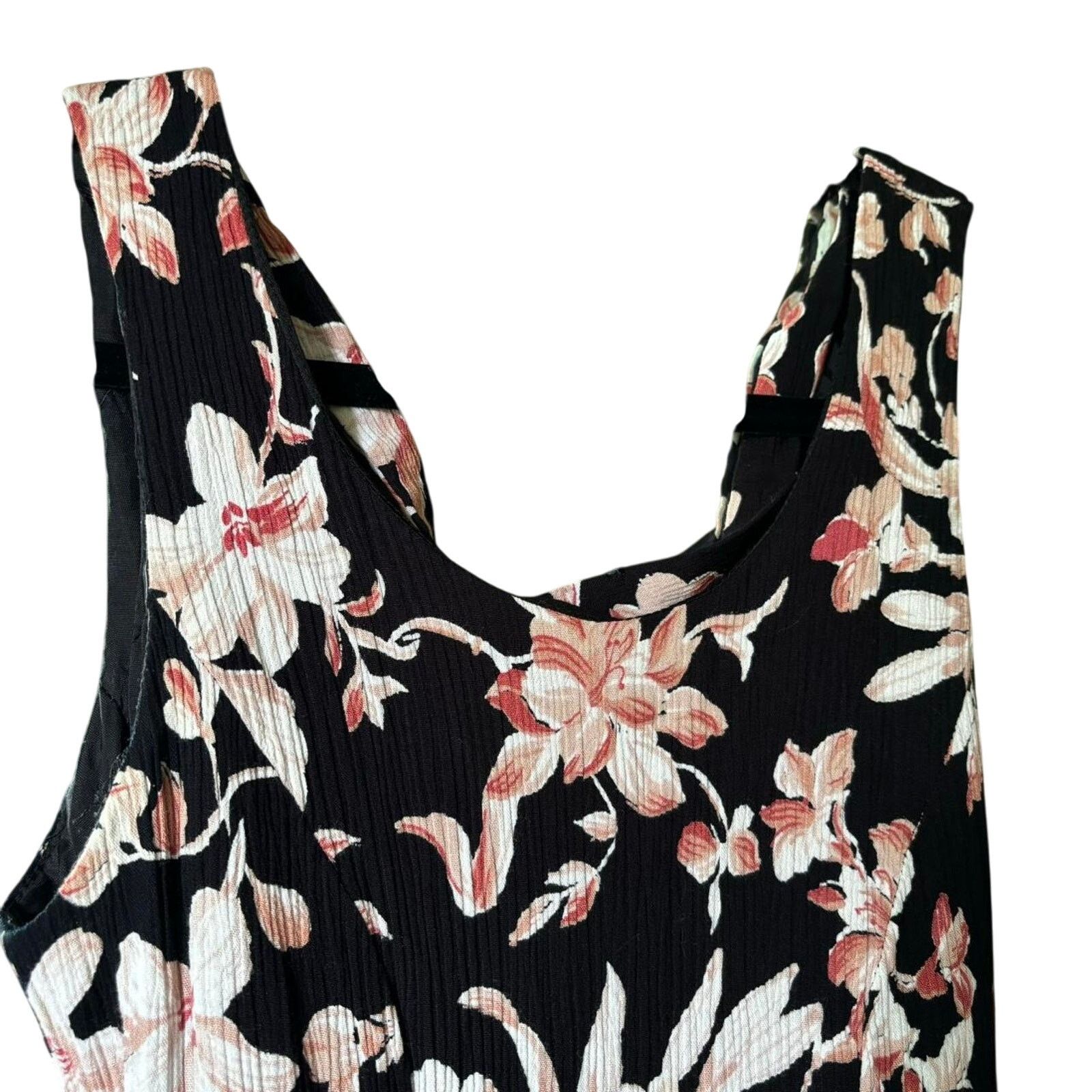Vintage Vintage 1990s CDC Petites Floral Mini Sundress XS Size XS / US 0-2 / IT 36-38 - 4 Thumbnail