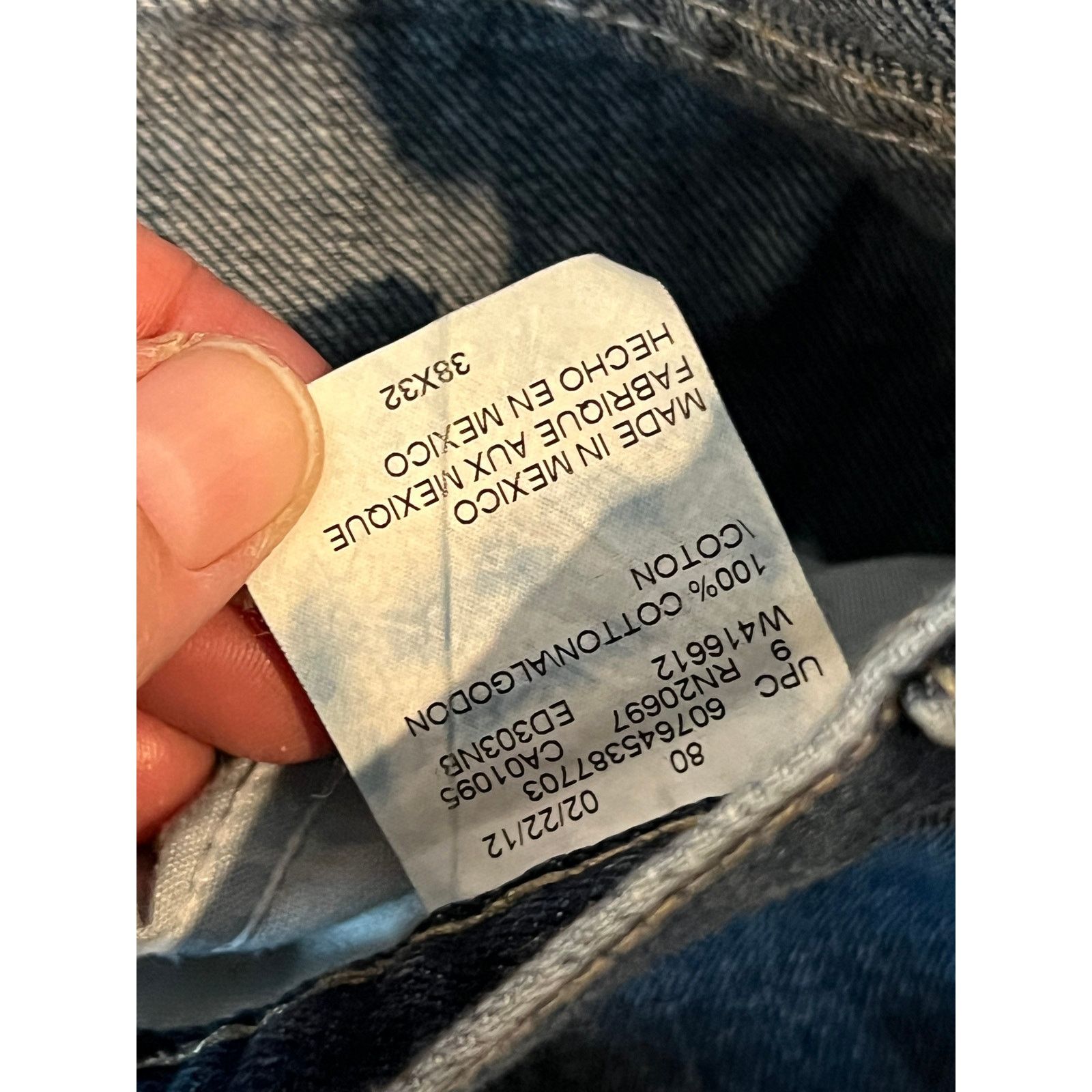 Dickies Dickies Carpenter Work Blue Jeans Mens 38x32 Size US 38 / EU 54 - 3 Thumbnail
