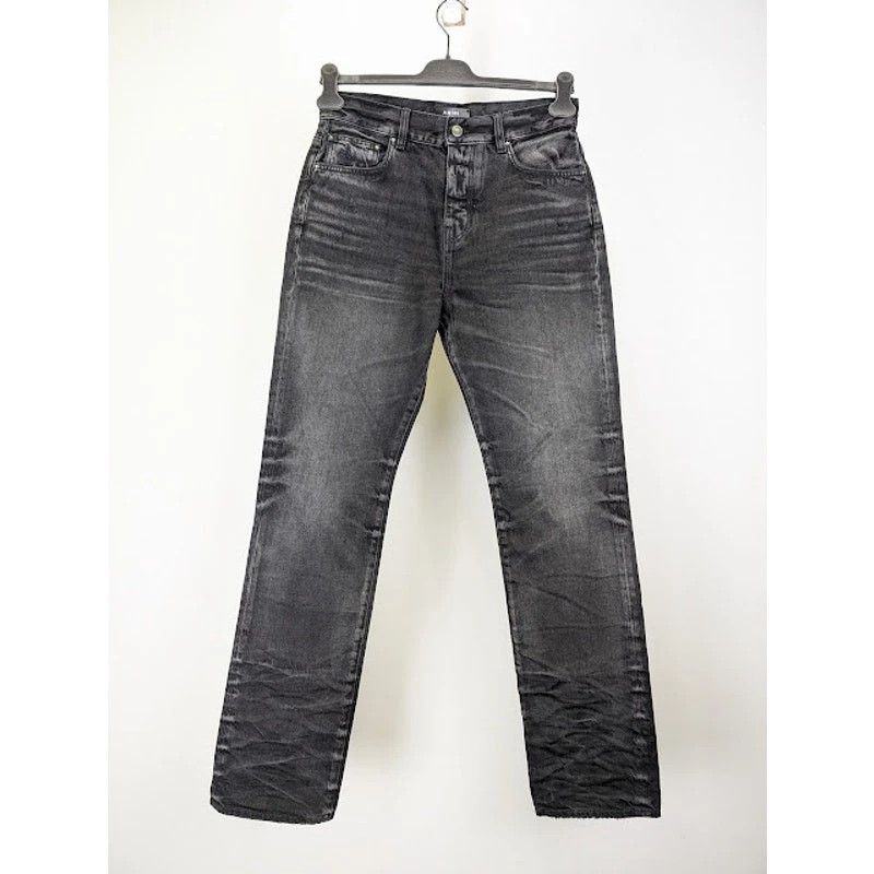 Amiri o1rshd1 Stack Straight Jeans in Faded Black Size US 30 / EU 46 - 2 Thumbnail