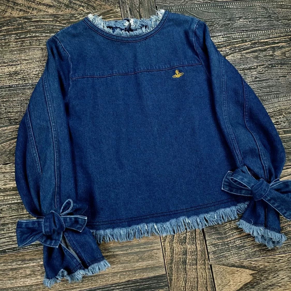 Vivienne Westwood Vivienne Westwood Deconstructed Denim Jacket Size L / US 10 / IT 46 - 1 Thumbnail