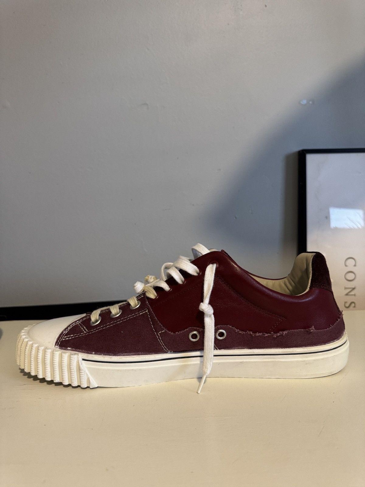 Maison Margiela Margiela Gats Evolution Sneakers Low Top Size 12 Men’s Size US 12 / EU 45 - 4 Thumbnail