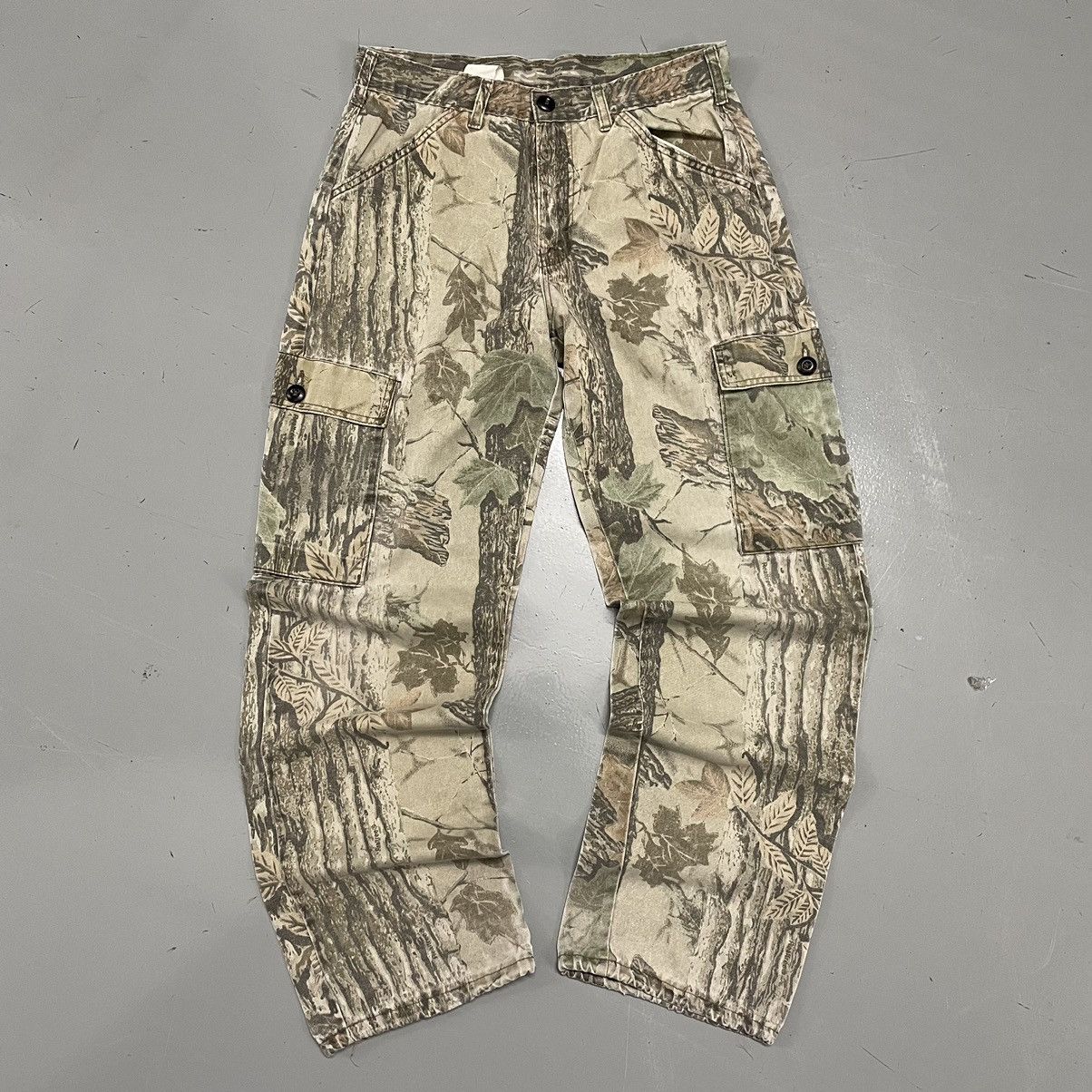 Realtree Crazy Vintage Y2K Realtree Camo Pants Carhartt Style Skater Size US 30 / EU 46 - 1 Thumbnail