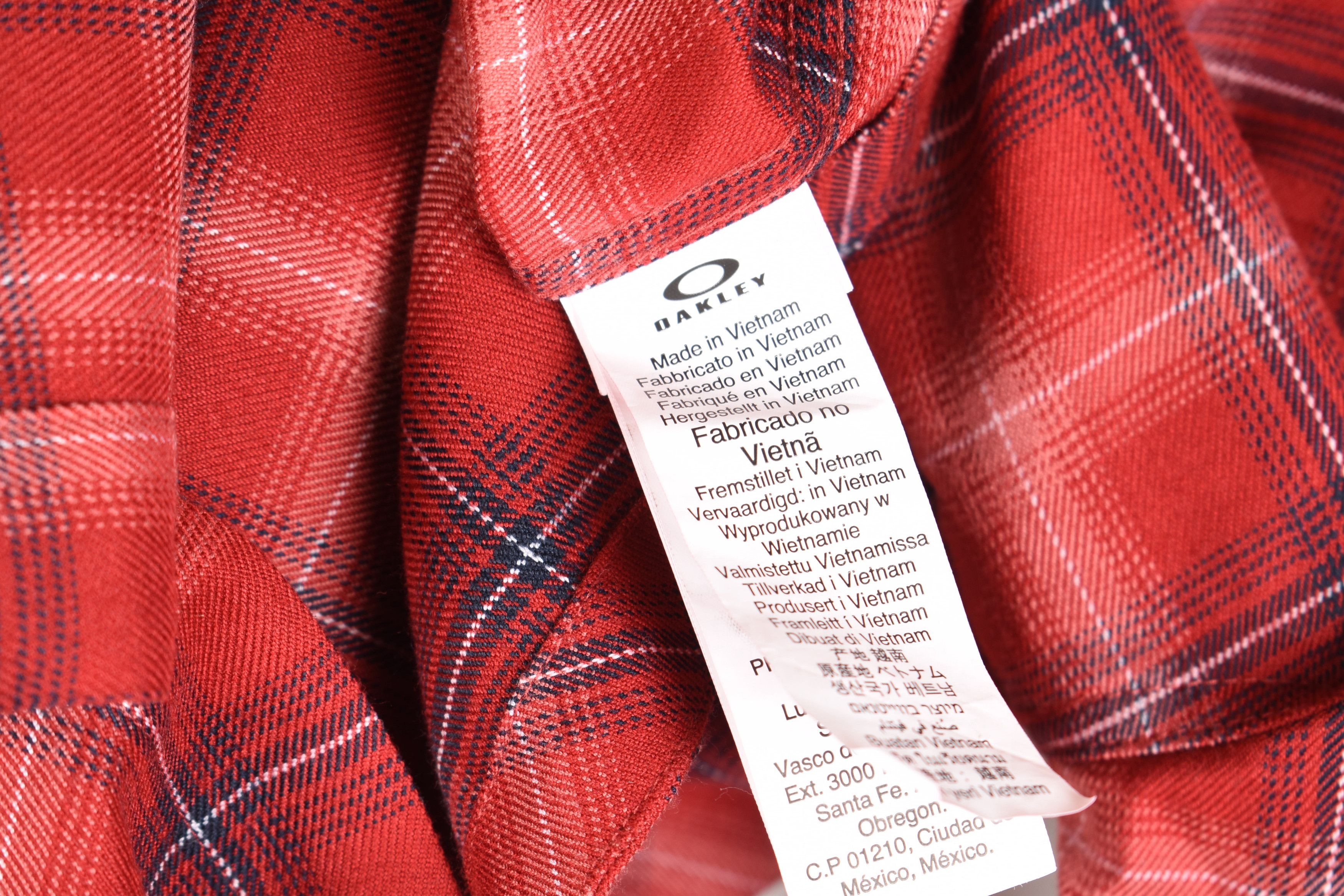Oakley Oakley Hydrolix Regular Fit Flannel Men Shirt Size L Size US M / EU 48-50 / 2 - 6 Thumbnail