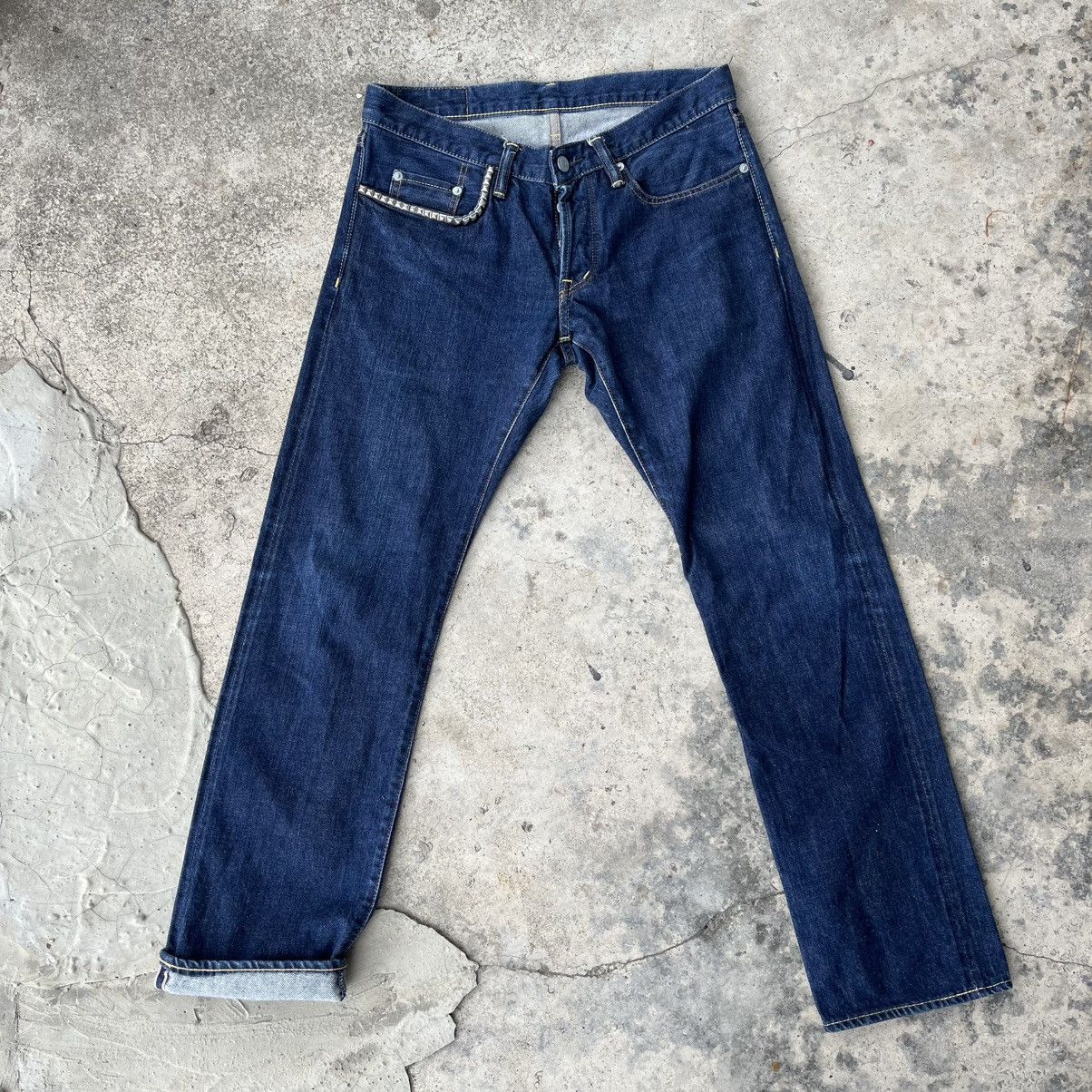 Hysteric Glamour Hysteric Glamour Studded Selvedge Jeans Size US 32 / EU 48 - 1 Thumbnail