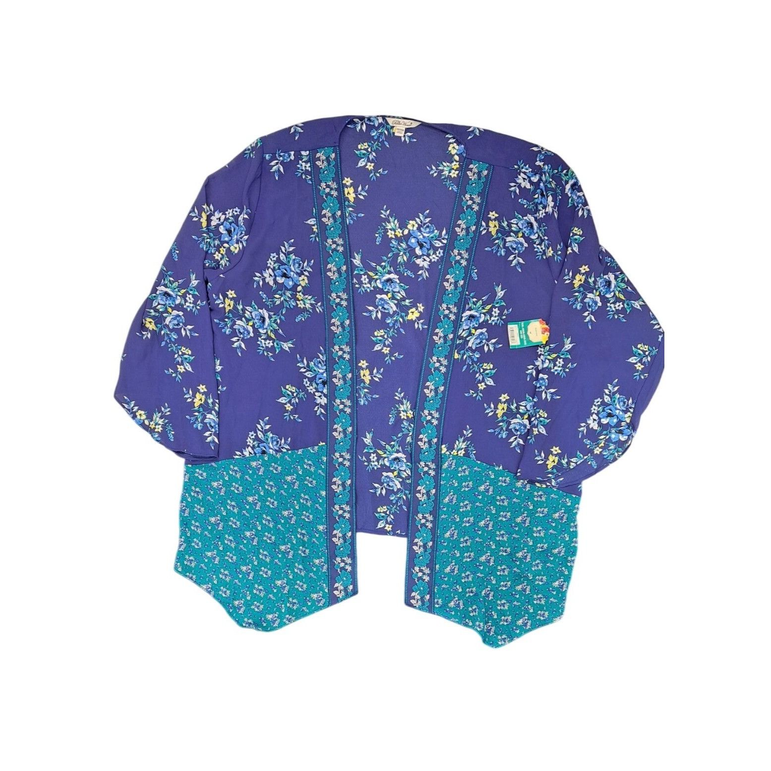 Other Pioneer Woman Floral Kimono Jacket XXL XXXL Sharkbite Duster Size 3XL / US 20-22 - 1 Thumbnail