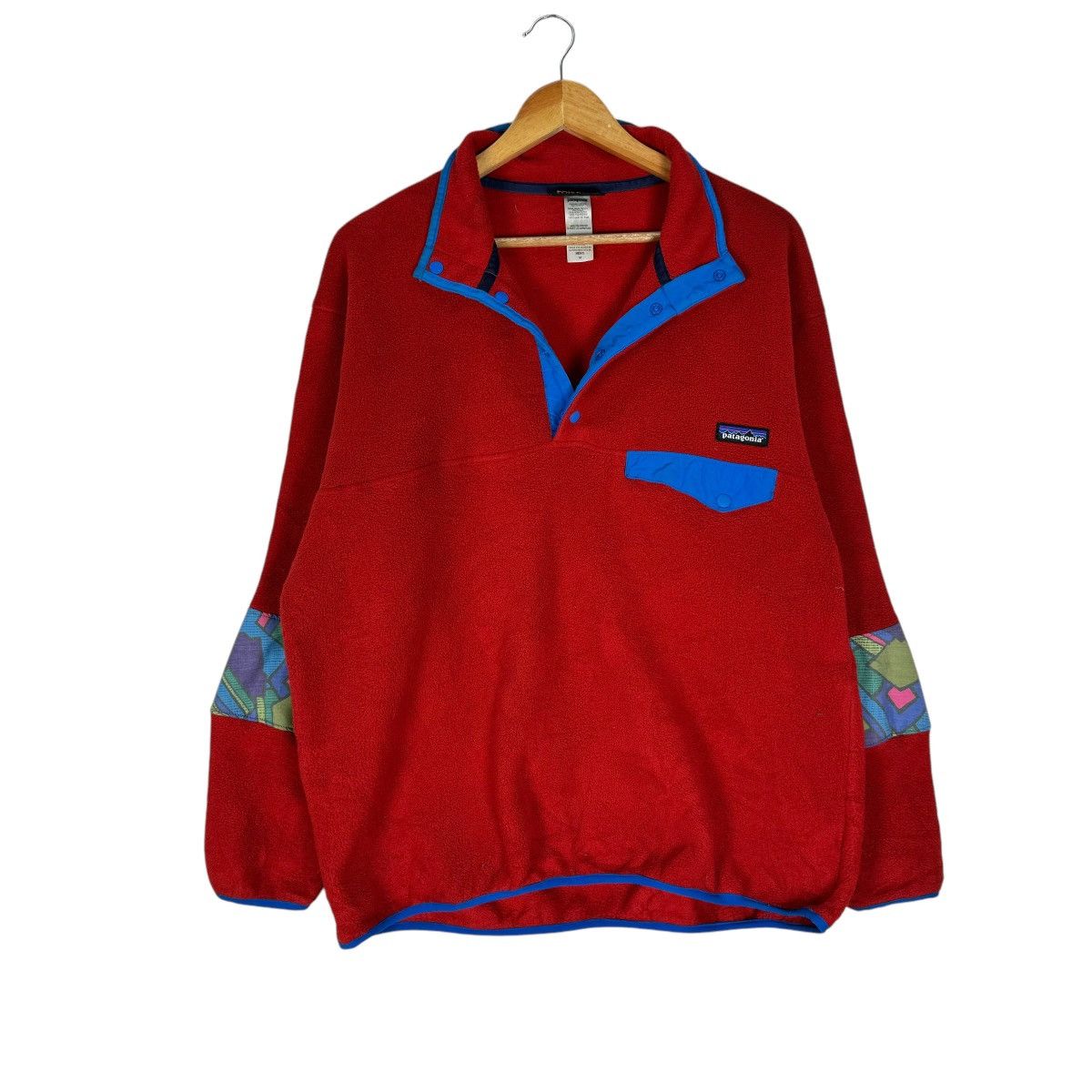 Patagonia 🌟PATAGONIA SYNCHILLA FLEECE SNAP BUTTON JACKET Size US M / EU 48-50 / 2 - 2 Thumbnail