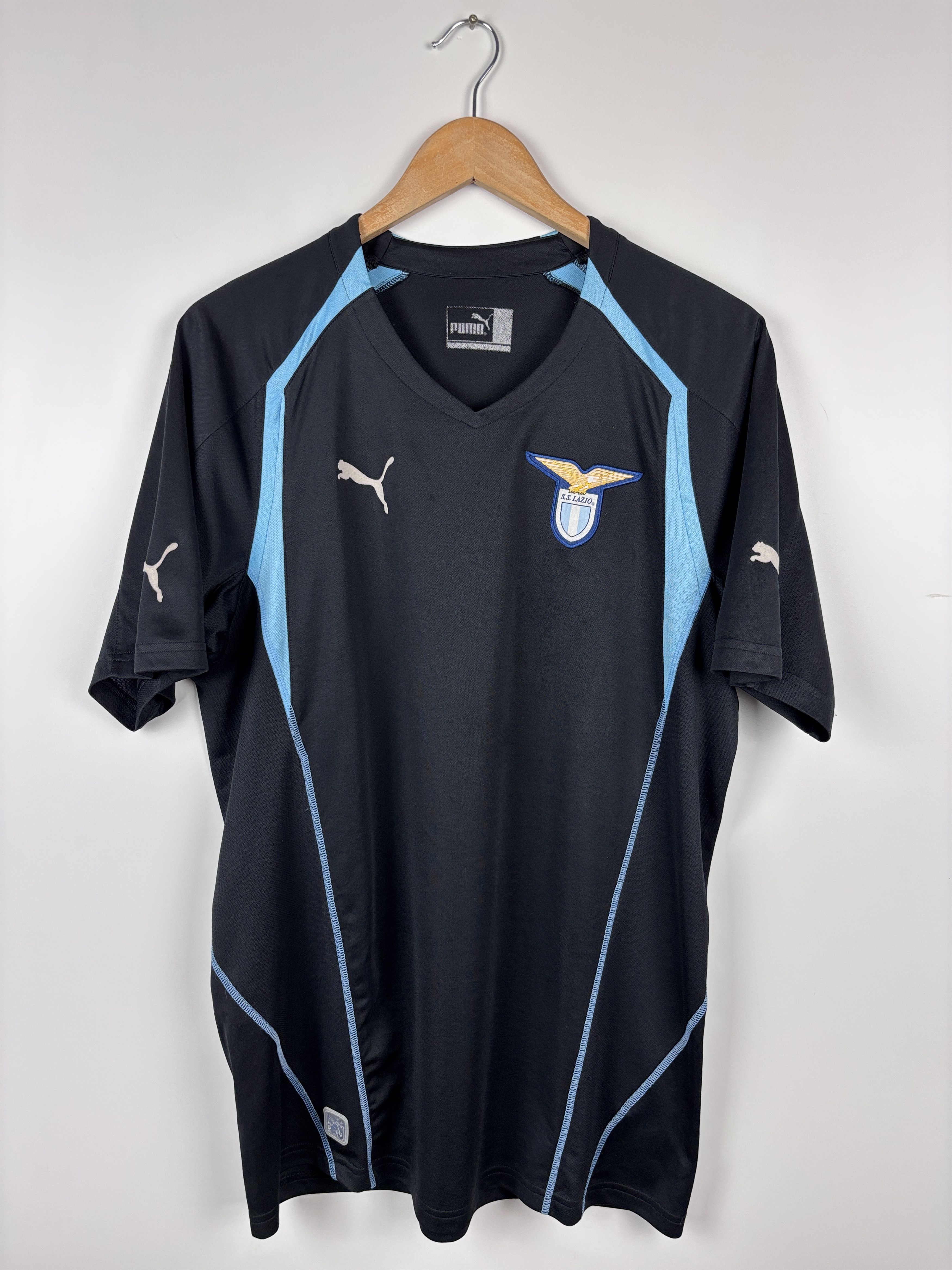 Puma Lazio 2005-06 Away Football Shirt Jersey Puma Mens Size L Size US L / EU 52-54 / 3 - 1 Thumbnail
