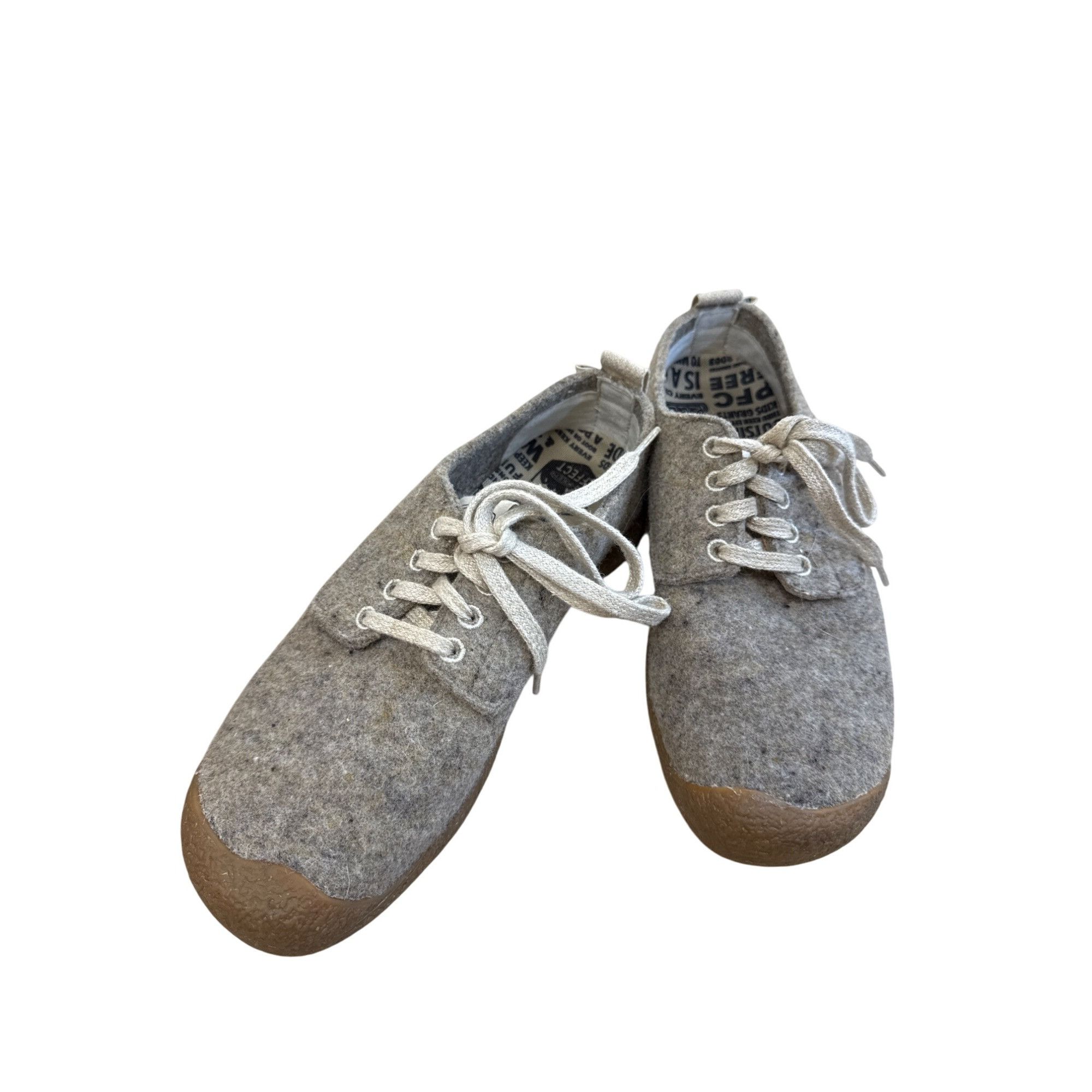 KEEN Keen womans tan wool Blend Lace-Up Casual Shoes sneakers siz Size US 8.5 / IT 38.5 - 12 Thumbnail