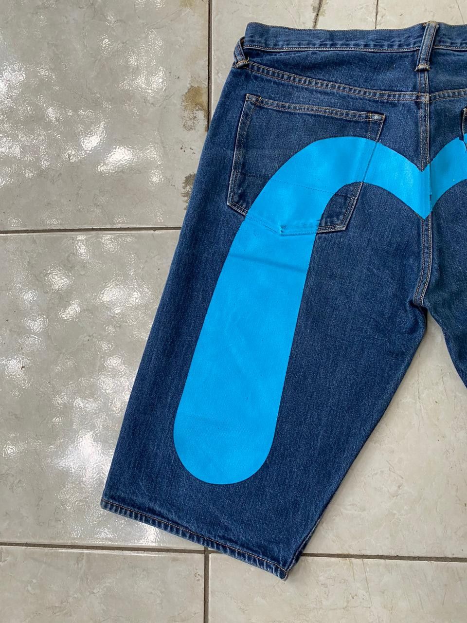 Evisu Evisu Daicock Special Blue No. 4 Lot 2000s Size US 36 / EU 52 - 2 Thumbnail