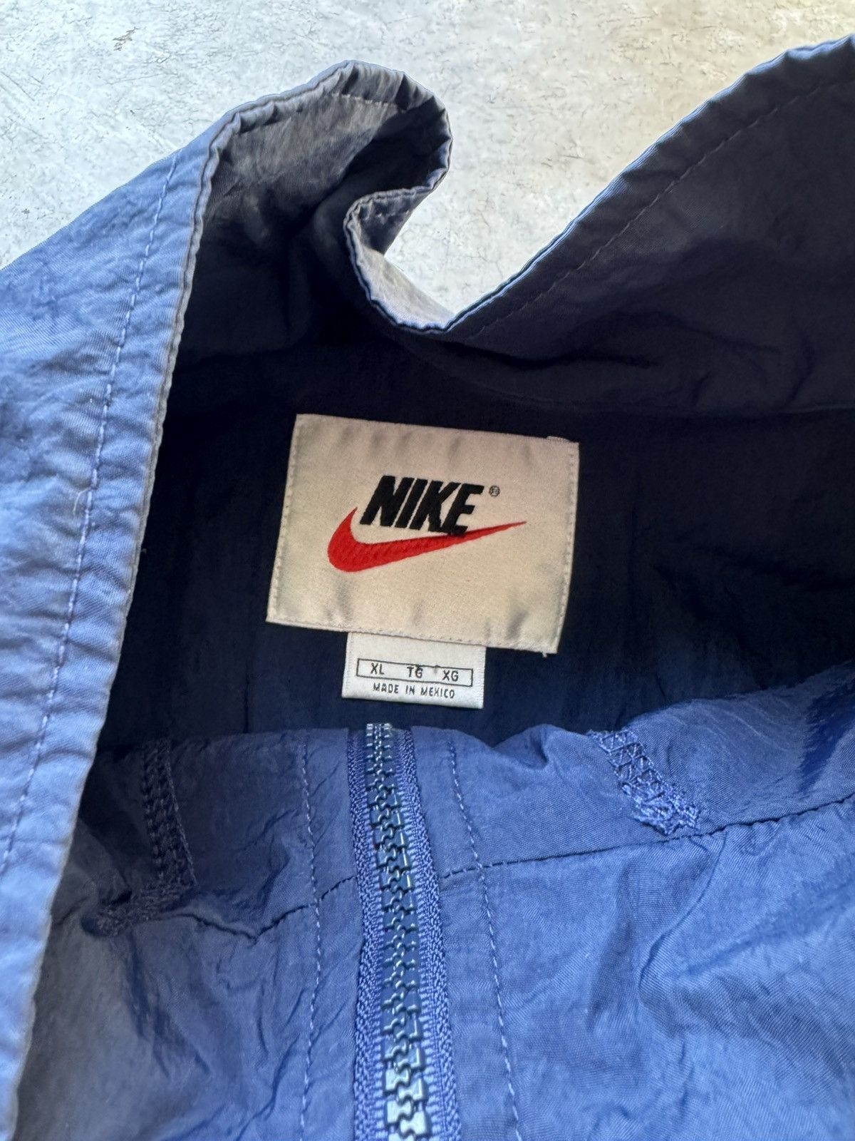 Nike × Vintage Vintage 90’s/y2k BigTen Nike Windbreaker Sports Jacket Size US XL / EU 56 / 4 - 4 Thumbnail