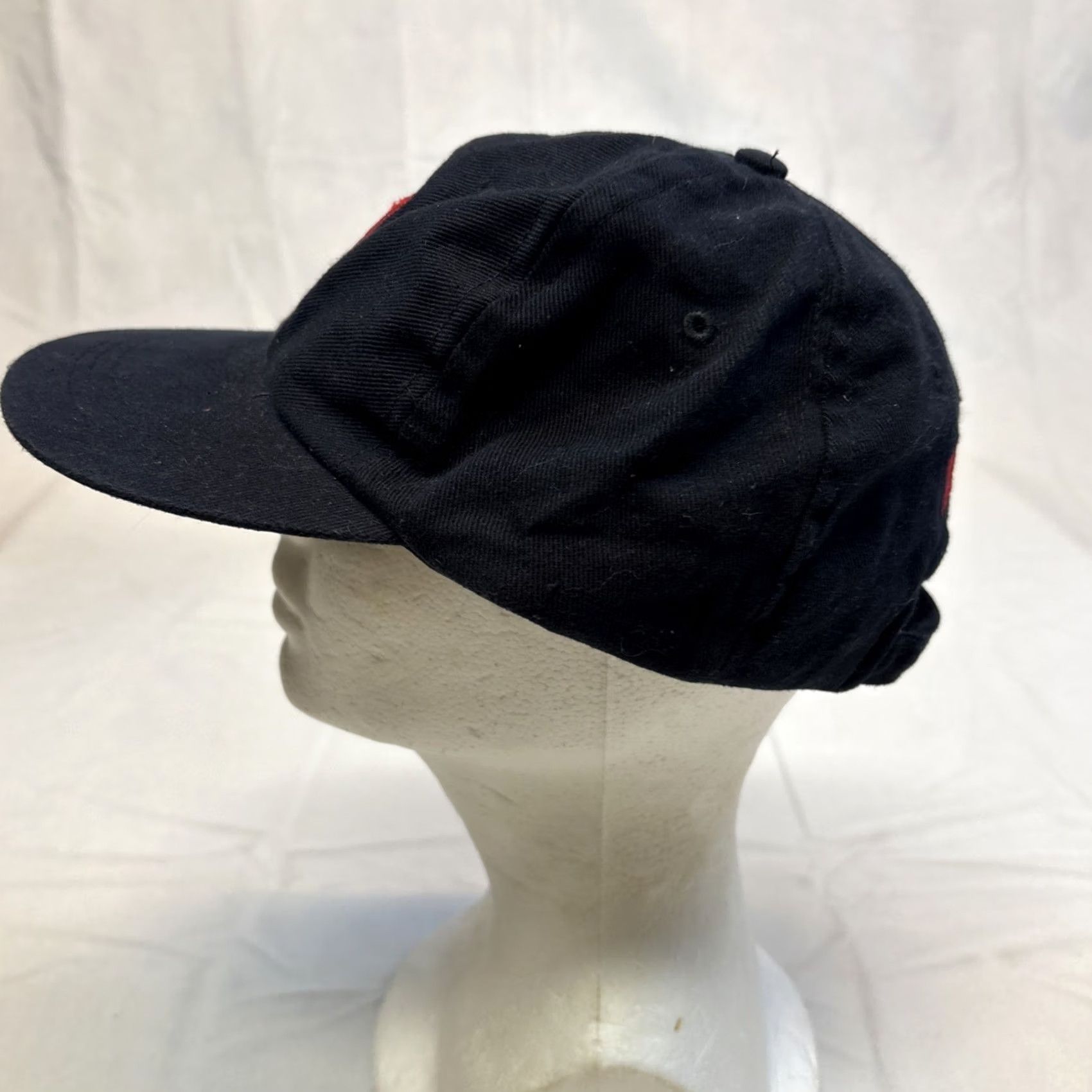 Marlboro VINTAGE Marlboro Man Cigarettes Cap Black M Cowboy 80s 90s Dad Hat Adjustable Mens Size ONE SIZE - 6 Thumbnail
