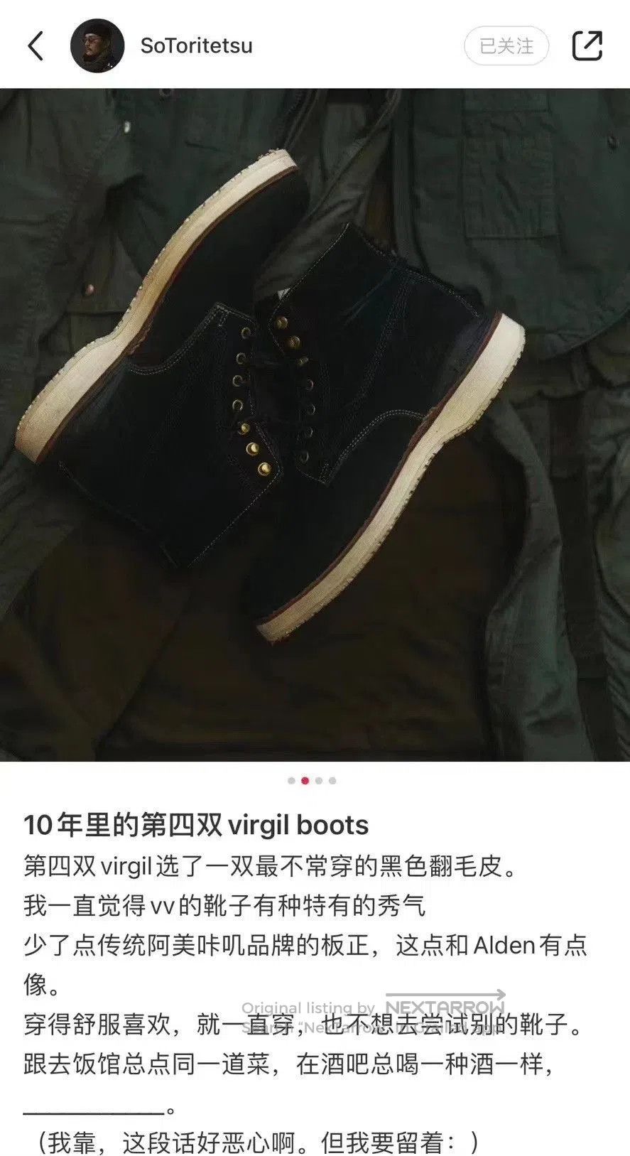Visvim VISVIM 17AW VIRGIL BOOTS FOLK. Size US 9 / EU 42 - 7 Thumbnail
