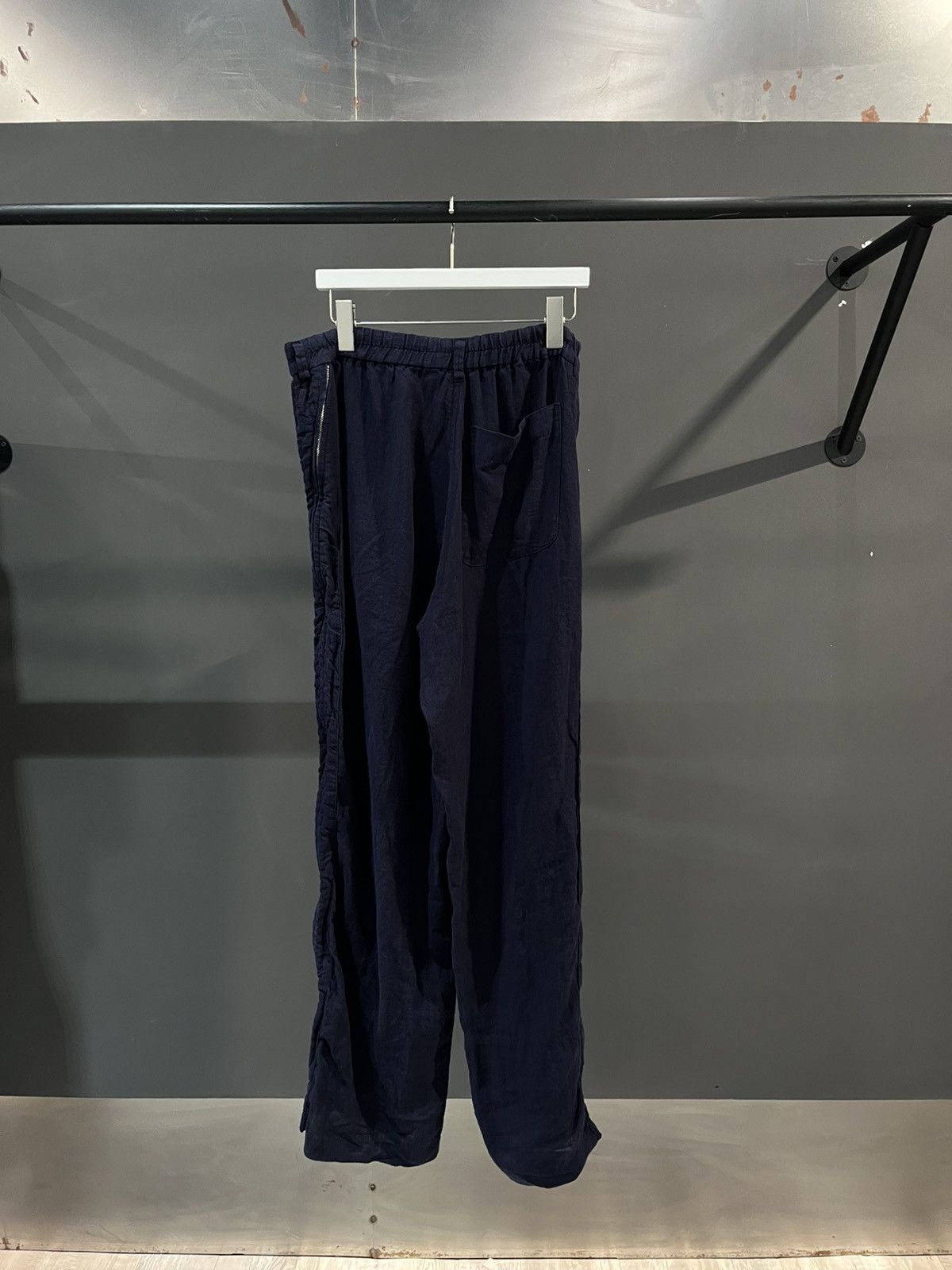 Undercover Undercover navy Linen easy pants Size US 33 - 2 Thumbnail