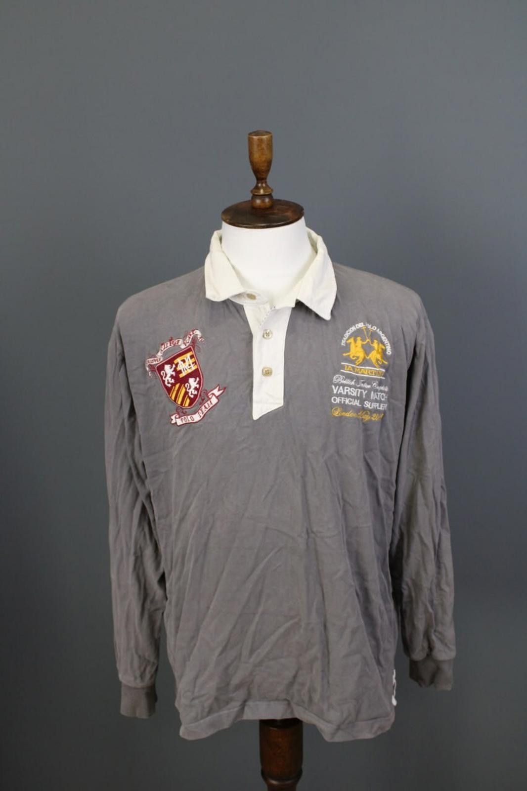 La Martina La Martina Xtreme Polo Tournament On Snow Polo Shirt XXXL Size US XXL / EU 58 / 5 - 1 Thumbnail